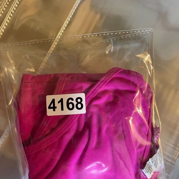 Prettly Little Thing Mix & Match Swim Bikini Top & Bottom Size 12/8 Pink 2 Piece - Picture 9 of 9